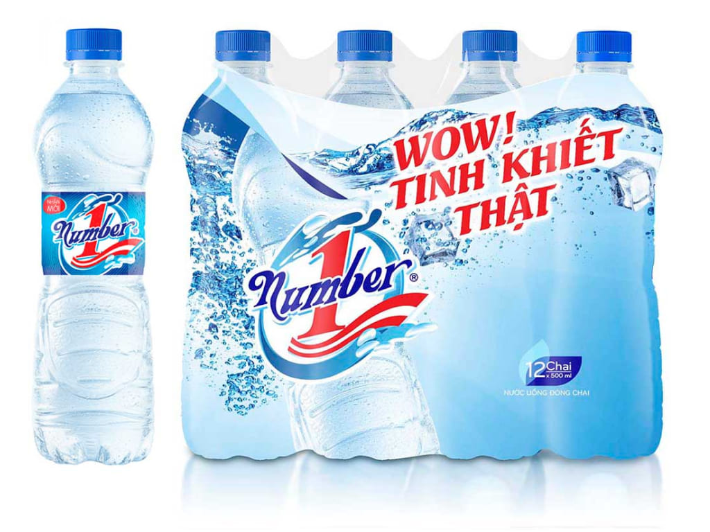 Nước tinh khiết Number1 500ml