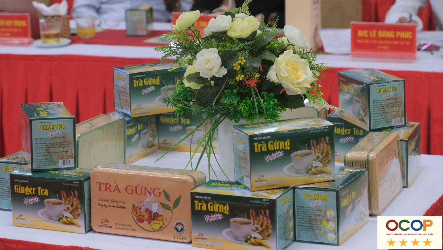 TRÀ GỪNG HÒA TAN (Hộp Kim Loại)