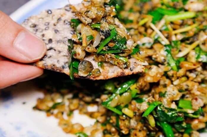 Hến sông La món ăn ngon tuyệt hảo tại Hà Tĩnh rất đáng thử